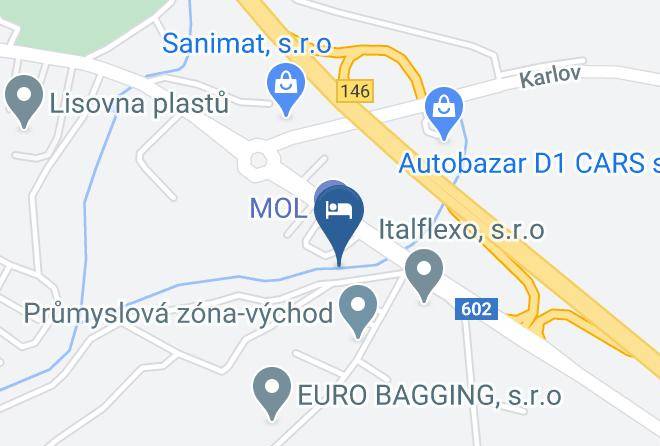 Zdar Nad Sazavou - Ubytovanivm Maps