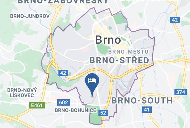 Ubytovna Brno Pozemstav Map