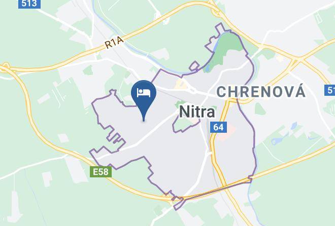 Nitra - Ubytovna Cajka Maps
