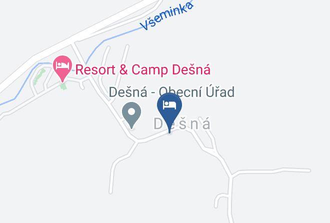 Desna - Ubytovna Desna Maps