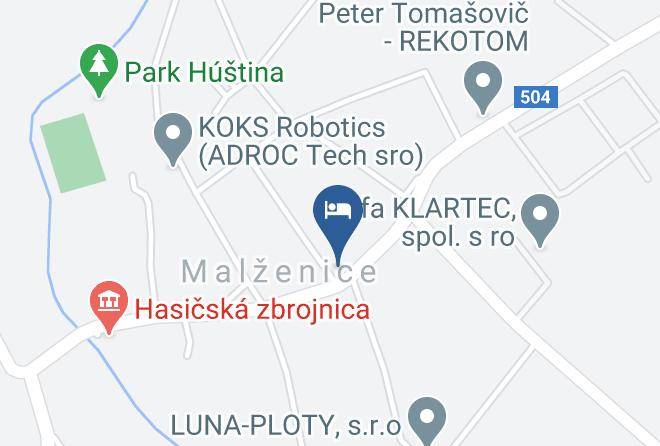 Trnava - Ubytovna Faraon Maps