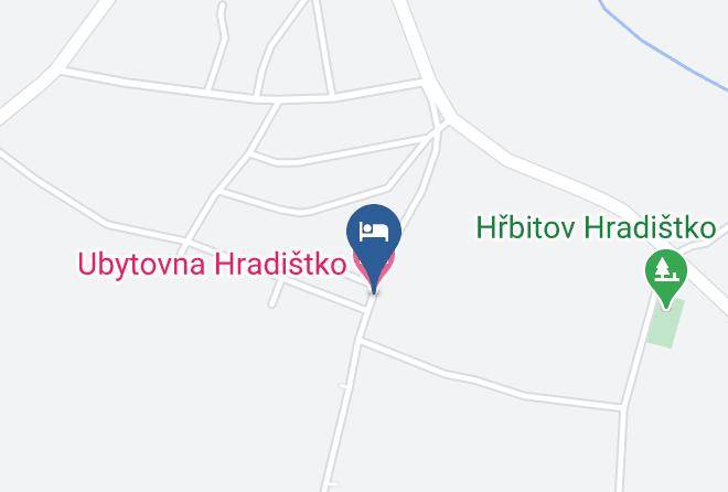 Nymburk - Ubytovna Hradistko Maps