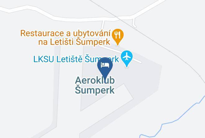 Ubytovna Letiste Sumperk Map