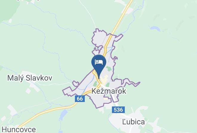 Kezmarok - Ubytovna Pali Maps