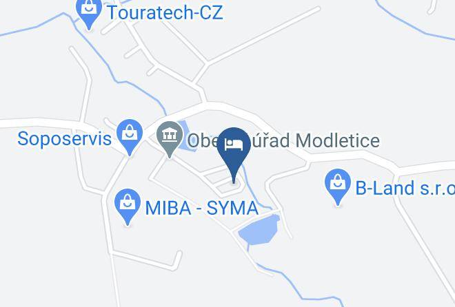 Prague East - Ubytovna Privat Modletice Maps