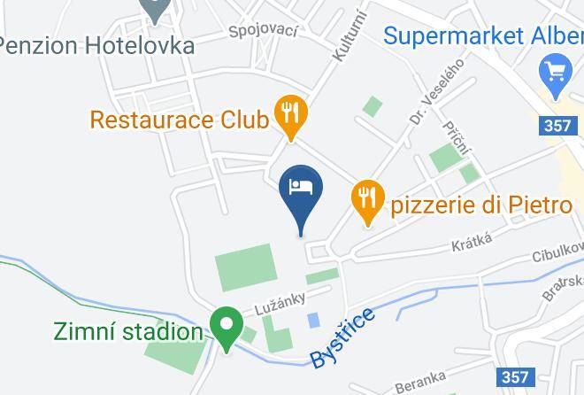 Zdar Nad Sazavou - Ubytovna Sporthotel Maps