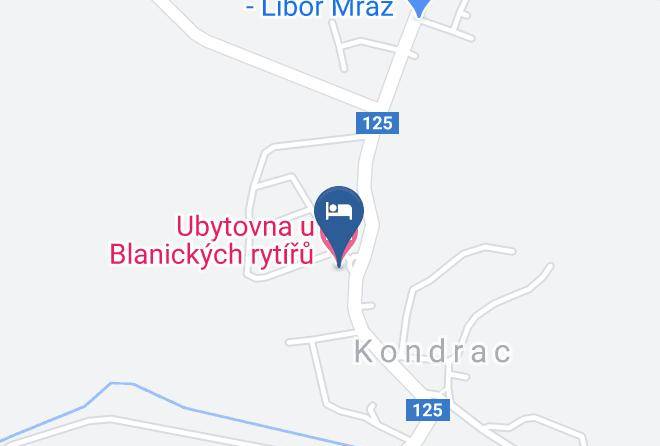 Benesov - Ubytovna U Blanickych Rytiru Maps