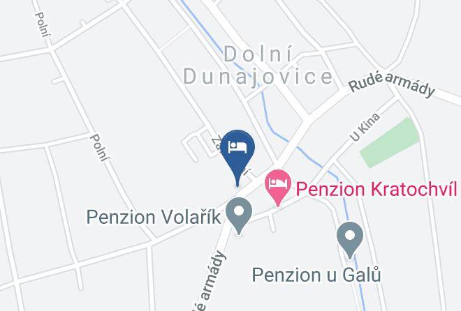Breclav - Ubytovani U Kratochvilu Maps