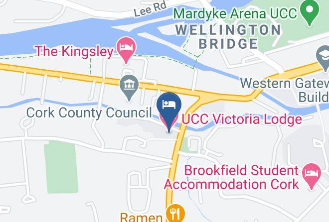 Cork - Ucc Victoria Lodge Maps