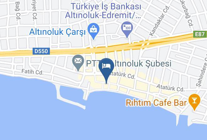 Edremit - Ucem Hotel Golden Sea Maps