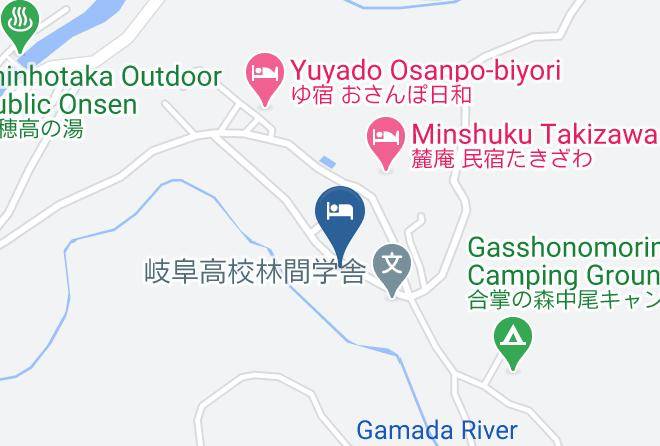 Takayama City - Uchi No Pension Maps