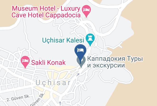 Uchisar Cave Pansion Map