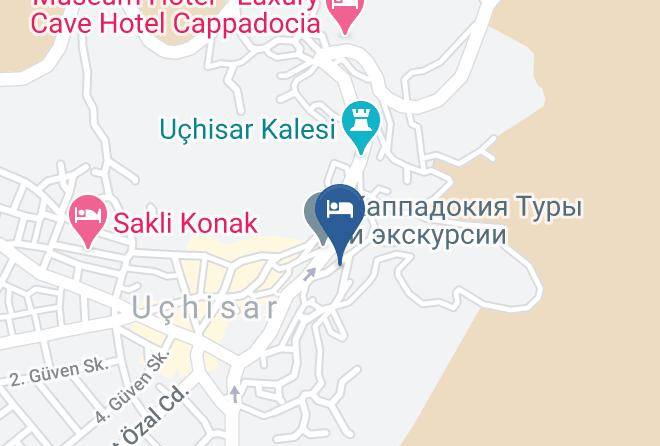 Nevsehir - Uchisar Pansiyon Maps