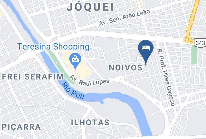 Teresina - Uchoa Teresina Hotel Maps