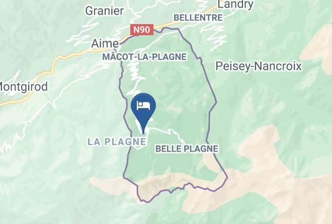 Savoie - Ucpa La Plagne 1800 Maps