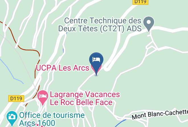 Savoie - Ucpa Les Arcs Maps