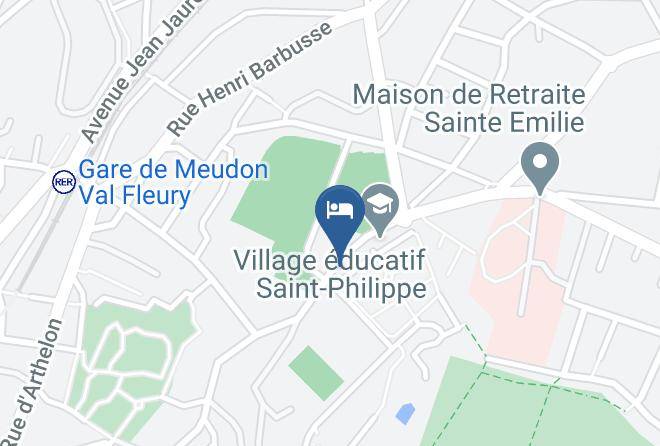 Hauts De Seine - Ucpa Meudon Colonie De Vacances Maps