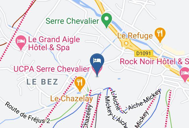 Hautes Alpes - Ucpa Serre Chevalier Maps