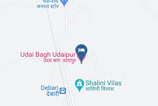 Girwa - Udai Bagh Udaipur Maps