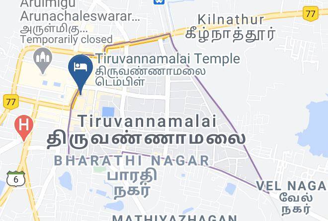 Tiruvannamalai - Udpi Brindhavan A C Maps