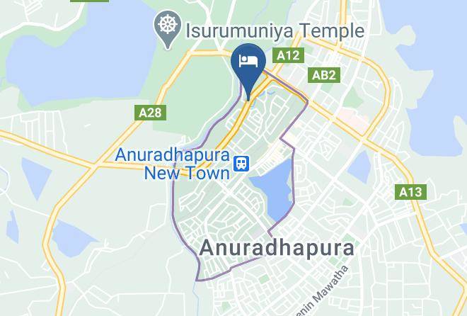 Anuradhapura - Udulsha Holiday Resort Maps