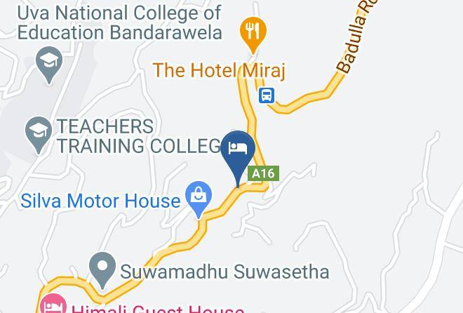 Badulla - Uduwara Guest Maps