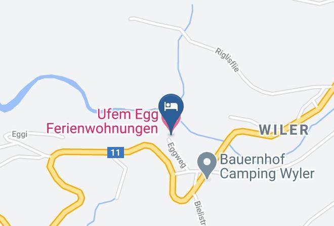 Interlaken Oberhasli - Ufem Egg Ferienwohnungen Maps