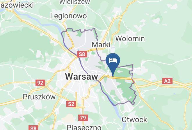Warsaw - Ufo Center Hotelik Pokoje Noclegi Maps