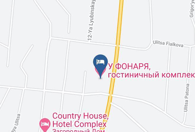 Omsk - Ufonar Hotel Complex Maps