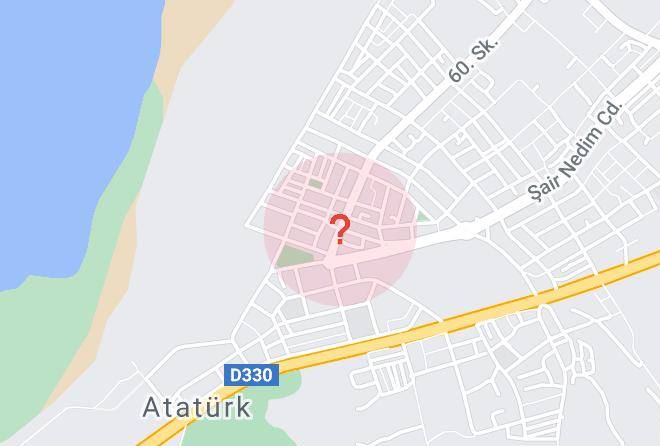Burdur Fevzi Cakmak - Ufuk Otel Maps