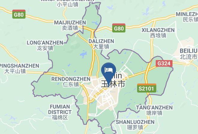 Yulin - Ufun Light Hotel Maps