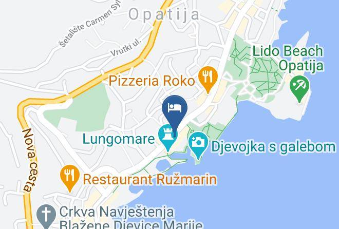 Opatija - Ugo Hoteli D O O Maps