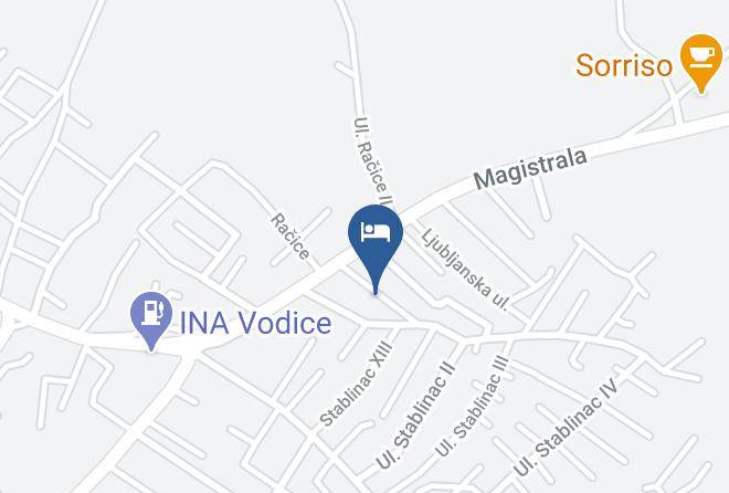 Vodice - Ugostiteljski Obrt Bonic Maps