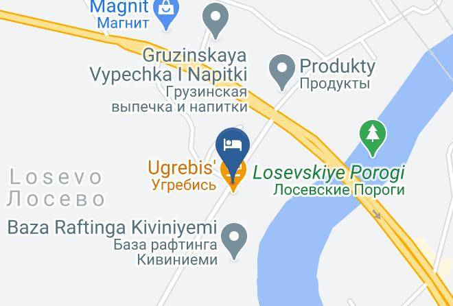 Priozersky District - Ugrebis' Kompleks Aktivnogo Otdykha Maps