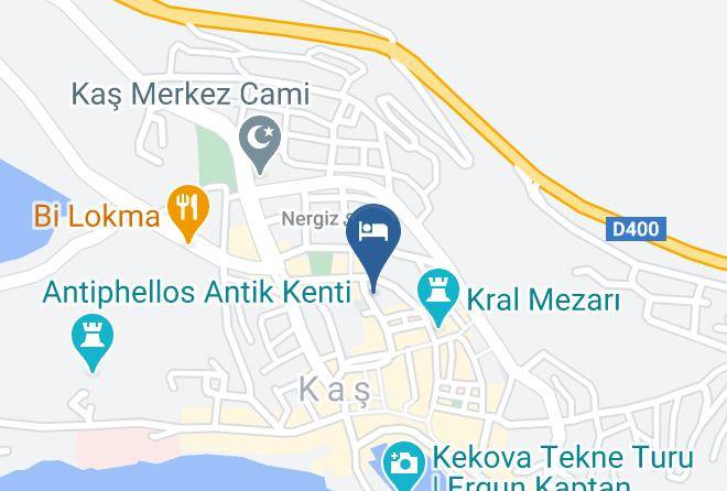 Kas - Ugur Butik Otel Maps