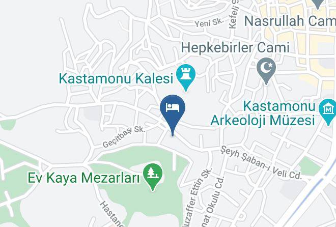 Kastamonu Hisarardi - Ugurlu Konagi Kastamonu Otel Maps
