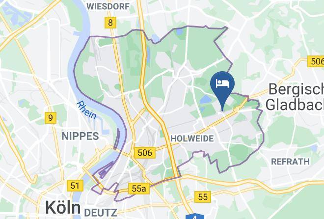 Cologne - Uhu Gastehaus Maps