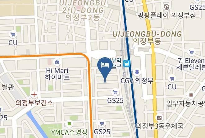 Uijeongbusi - Uijeongbu Cloud Hotel Maps