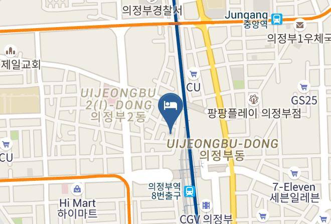Uijeongbusi - Uijeongbu Hotel Bene Maps