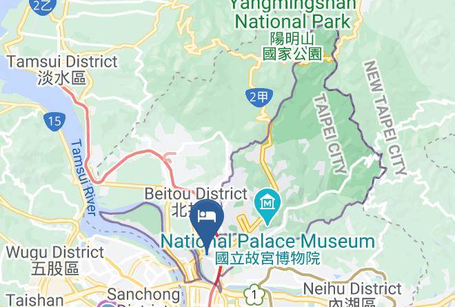 T Aipei Shih Lin District - Uinn Business Hotel Maps