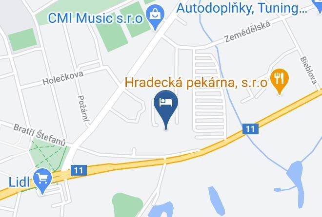Hradec Kralove - Uklidova Firma Lena Sro Maps