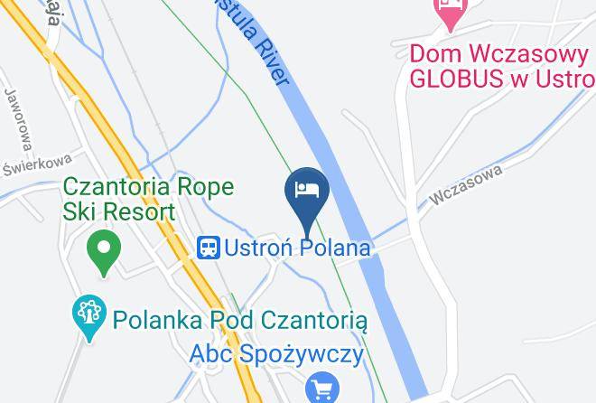 Cieszynski - Ukrzysia Resort In Ustron Maps