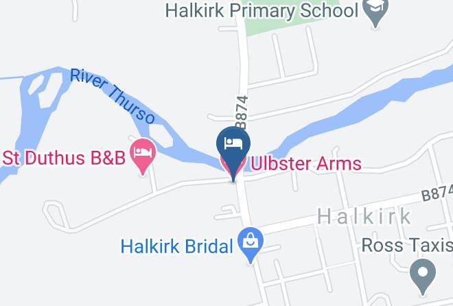 Highland - Ulbster Arms Hotel Maps