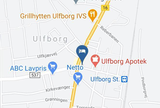 Ulfborg Gaestgivergard Map