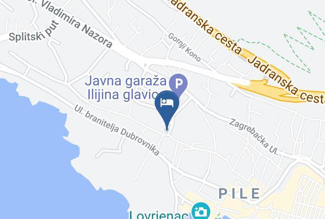 Dubrovnik - Ulica Baltazara Bogisica 19 Duks Dvori Maps
