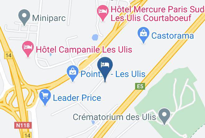 Essonne - Ulis Hotel Maps