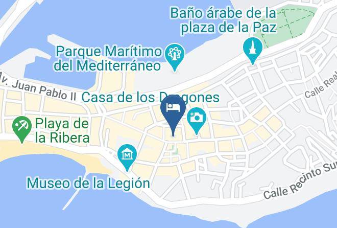 Ceuta - Ulises Hotel Ceuta Maps