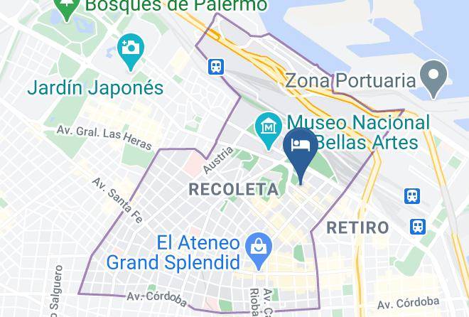 Buenos Aires - Ulises Recoleta Suites Maps
