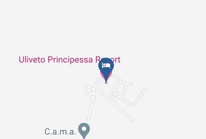 Reggio Di Calabria - Uliveto Principessa Resort Maps