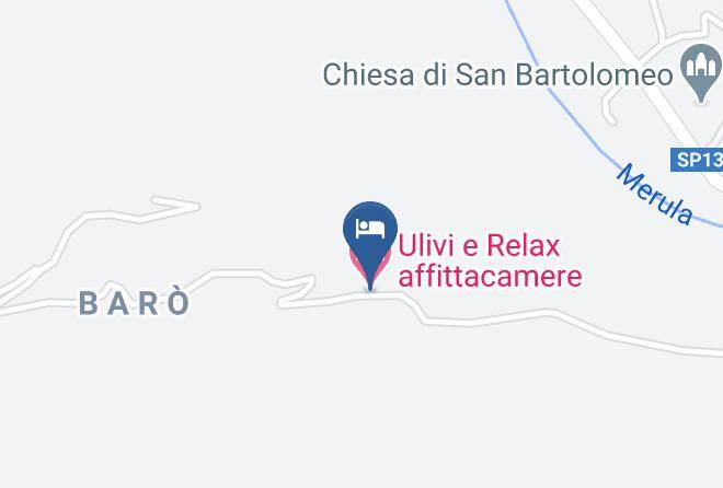 Savona - Ulivi E Relax Affittacamere Maps